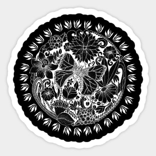 rounded composition relax meditaion Sticker